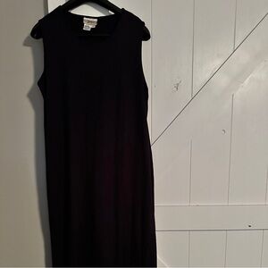Elegant Black Sleeveless Dress